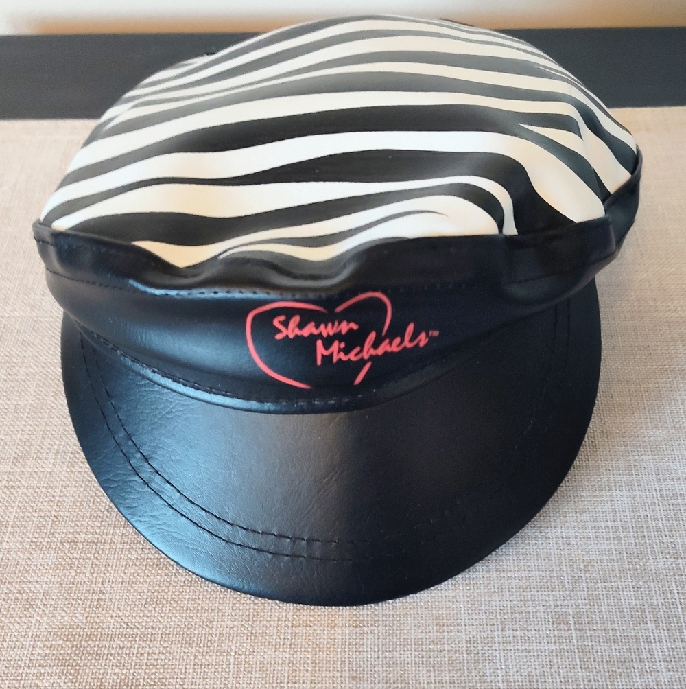 Officially Licensed 1992 Vintage WWF HBK Shawn Michaels Biker Cap Titan Sports